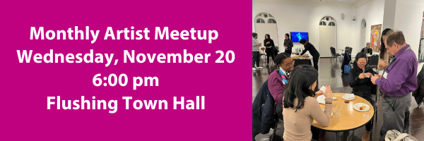 Monthly Artist Meetup - November 2024